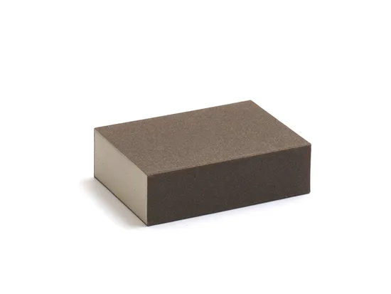4면 코팅 100X70X25mm 알루미나 습식 및 건식 샌딩 스폰지 블록